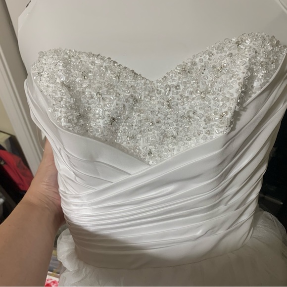 Wedding dress. Size 0. Disney collection by Alfred Angelo. Cinderella style. - Picture 2 of 16